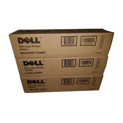 Dell 3100 Toner CMY High Yield Pack of 3