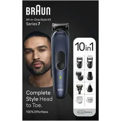 Braun - MultiGroomingKit 'Mgk7421 All-in-one-Styler' Sonstige 1 St blau Männer