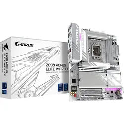 Z890 AORUS ELITE WIFI7 ICE Mainboard - Intel Z890 - Intel LGA1851 socket - DDR5 RAM - ATX