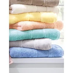 Duschtuch Cawö blau