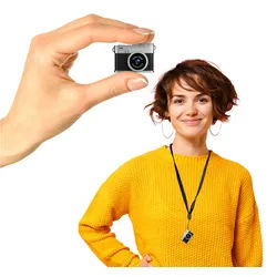 MiniPro XS1 Miniatur-Kamera – Full-HD, kompakte Überwachungskamera, tragbar, Easypix