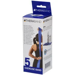 TheraBand 2,5 m – Blau – Extra stark mit Tasche