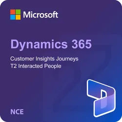 Microsoft Dynamics 365 Customer Insights Journeys T2 Interacted People (NCE)