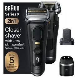 Braun Elektrorasierer Series 9 Pro+ 9590cc Wet & Dry Series 9 - Rasierer - schwarz schwarz