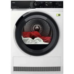 AEG Wärmepumpentrockner "TR9W75790", Energieeffizienz: B (A-G), weiß, B:59,6cm H:85cm T:65,7cm, Trockner, 3D-Scan: Daunenjacken so flauschig und warm wie am ersten Tag