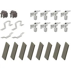Flachdachsystem Ost/West Set Basis weitere Reihe /3 10 Grad für 2 Module