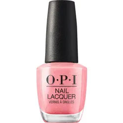 OPI Nagellack Nail Lacquer, schnelltrocknend, glänzend, glattes Finish, wischfest, hohe Deckkraft rosa