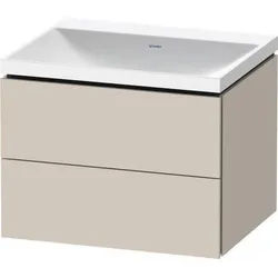 Duravit L-Cube c-shaped Badmöbel-Set 600mm Taupe - Taupe