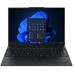 Lenovo ThinkPad E16 Gen 3 AMD Processeur AMD Ryzen 5 230 3,50 GHz jusqu?à 4,90 GHz, Windows 11 Famille 64, 256 Go SSD M.2 2242 PCIe Gen4 TLC Opal
