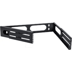 AXING QRA 200 - 19'' Wandhalterung 2 HE, schwarz