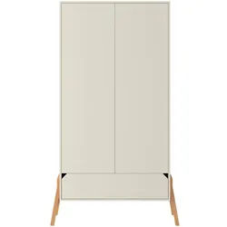 SCHRANK 2 Türen Kaschmir