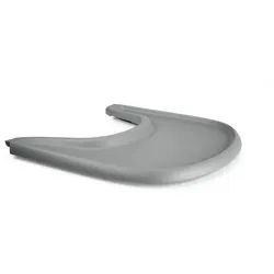 Stokke Stokke Nomi Ess-Spielbrett , Grau , Kunststoff , 44.3x8x44.3 cm , Babymöbel & Kindermöbel, Babyzimmer, Hochstühle
