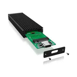Raidsonic ICY BOX IB-1816M-C31 M.2 Externes Type-C Gehäuse für M.2 NVMe SSD