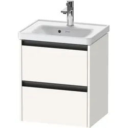 Duravit Ketho.2 Waschtischunterbau wandhängend Weiß Supermatt 484x375x549 mm - K25280084840000 K25280084840000