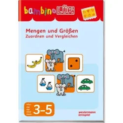 Westermann Verlag Papierscheren BL Mengen Größen zuordnen & vergleichen