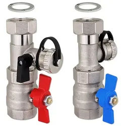 Buderus Anschluss-Set HKA 1 Zoll mit KFE Hahn und MAG Anschluss G3/4 - 63015978