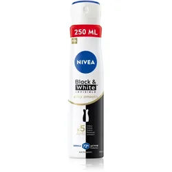 NIVEA Black & White Invisible Silky Smooth Antitranspirant-Spray für Damen 250 ml