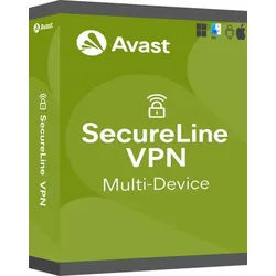 Avast SecureLine VPN 2025 | Multi Device | 10 Geräte / 2 Jahre