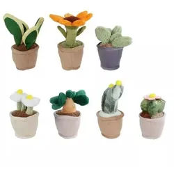 Plüschblume - 12 - 17 cm, verschiedene