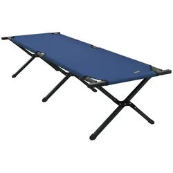 vidaXL Feldbett Klapp Schlafbett fürs Camping Blau 193 x 69 x 45 cm (1-St) blau