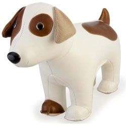 Züny Russel Terrier Buchstütze white-brown