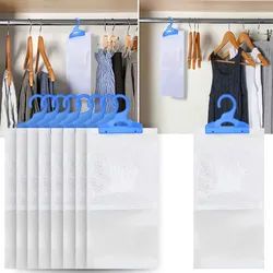Effektive Luftentfeuchter für Kleiderschränke, 9 Stück, je 450ml, zum Aufhängen, Schrankentfeuchter gegen Schimmel und Gerüche