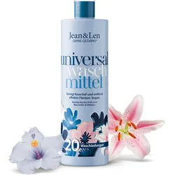 Jean & Len Universalwaschmittel Wasserlilie Hibiskus 1 l