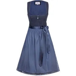 MarJo Dirndl Dirndl Conny 65cm Länge deep ocean blue blau 44