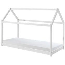 Mid.you Montessori-Bett , Weiß , Holz , Kiefer , 90x200 cm , bodentiefer Einstieg , Baby & Kindermöbel, Kinder- & Jugendzimmer, Kinderbetten, Spielbetten