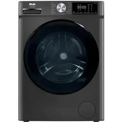 PKM Waschtrockner , Dunkelgrau , Metall, Kunststoff, Glas , 60x85x52 cm , Elektrogeräte, Standgeräte, Waschtrockner