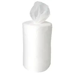 BODE X-Wipes Vliesrolle für Tuchspendersystem, Vliestücher für X-Wipes Spendersystem im Format 200 x 300 mm, 1 Karton = 6 Rollen à 90 = 540 Tücher, basic (40 g/m2)