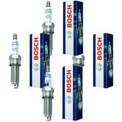 4x Zündkerze BOSCH 0 242 135 509 für Mercedes-Benz Hyundai S