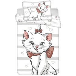 Disney Kinderbettwäsche – Bettbezug 100x135 cm & Kissenbezug 40x60 cm weiß