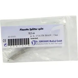 PINZETTE Splitter spitz 10,5 cm 1 St