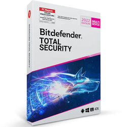 Bitdefender Total Security 2022 | 1 Gerät / 2 Jahre | Sofortdownload + Produk...