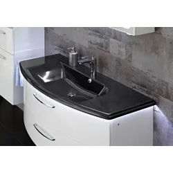 Pelipal Serie 7005 Mineralmarmor-Waschtisch MMWTR65-1236-GM, B:1236, H:30, T:513mm MMWTR65-1236-GM