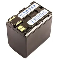 AccuCell Akku passend für Canon BP-535, 4500mAh schwarz