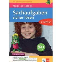 Sachaufgaben sicher lösen 4. Klasse - Die kleinen Lerndrachen