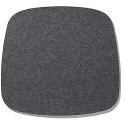 Sitzauflage Eames Armchair Hey-Sign grau, Designer Bernadette Ehmanns, 37x0.5x35 cm