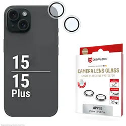 DISPLEX CamGlass Single Lens iPhone 15/15 Plus Displayfolie