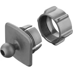 Interphone Moto Crab 2022 RAM-Adapter auf Kugel 17 mm, schwarz