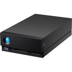 LaCie 1big Dock STHS16000800 - Festplatten-Array - 16 TB - 1 Schächte (SATA-600) - HDD 16 TB x 1 - USB 3.1, Thunderbolt 3 (extern)