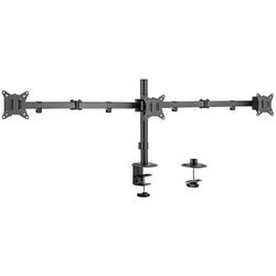 LOGILINK Monitorhalterung BP0173 3fach 17-27, Aluminium