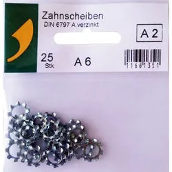SBV-Zahnscheiben - 6 / A 2 / 25