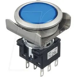 ID LB6MBM1T6S - Drucktaster LB, 22 mm, 2 CO
