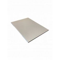 AKKE Tischplatte, LIGHT GRAPHITE, Tischplatte 18mm 2mm PVC Kantenumleimung 20 cm x 70 cm