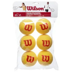 Schaumstoffbälle- Wilson -STARTER FOAM Balls 6-Ball (Stage 3)