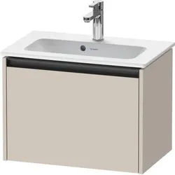 Duravit Ketho.2 Waschtischunterbau wandhängend Taupe Matt 610x390x440 mm - K25055091910000 K25055091910000