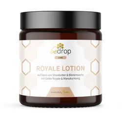bedrop Royale Lotion Bodylotion mit Gelée Royale, Sheabutter und Akazienhonig Körperlotion 100 ml Unisex
