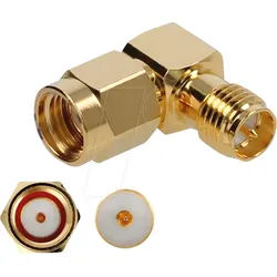 DELOCK 89956 - Adapter RP-SMA Stecker > RP-SMA Buchse